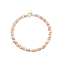 Bracciale Dodo Donna Granelli in Oro rosa DBB9005_GRANE_MIX9A-L